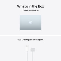 13-inch MacBook Air: Apple M5 chip with 10-core CPU and 8-core GPU, 512GB SSD - Sky Blue - iSTYLE.si
