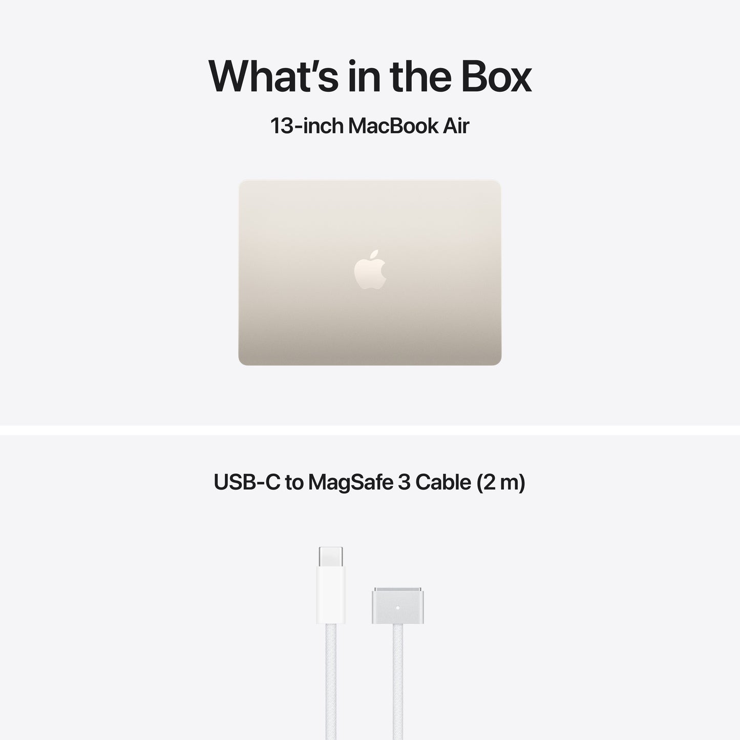 Odprta embalaža - MacBook Air 13: Apple M5 chip with 10-core CPU and 8-core GPU, 512GB SSD - Starlight - iSTYLE.si