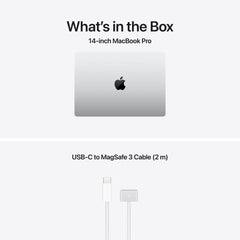 14-inch MacBook Pro: Apple M5 Pro chip with 15-core CPU and 16-core GPU, 2TB SSD - Silver - iSTYLE.si