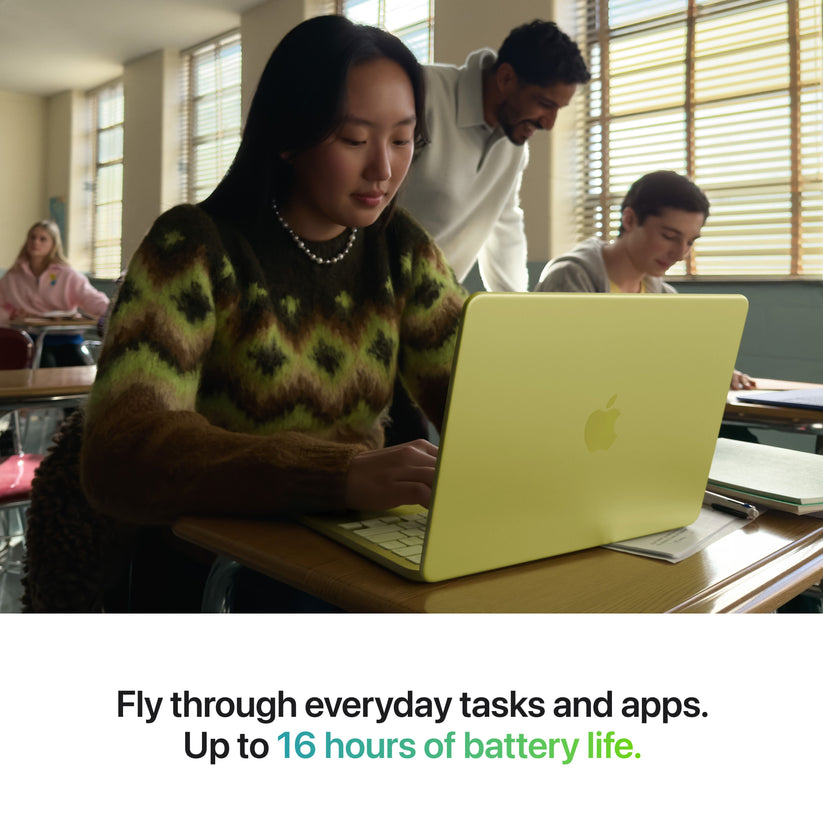 13-inch MacBook Neo: Apple A18 Pro chip with 6‑core CPU and 5‑core GPU, Magic Keyboard, 256GB SSD - Silver - iSTYLE.si