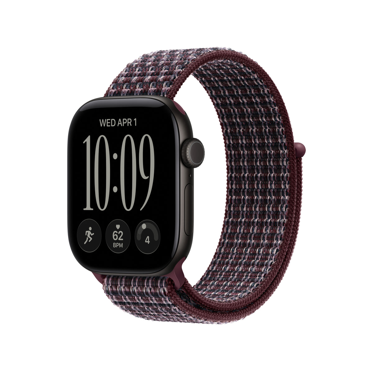 42mm Burgundy Plaid Sport Loop - iSTYLE.si