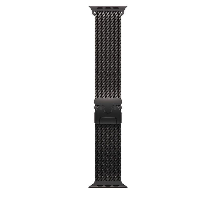 49mm Black Titanium Milanese Loop - Medium - iSTYLE.si