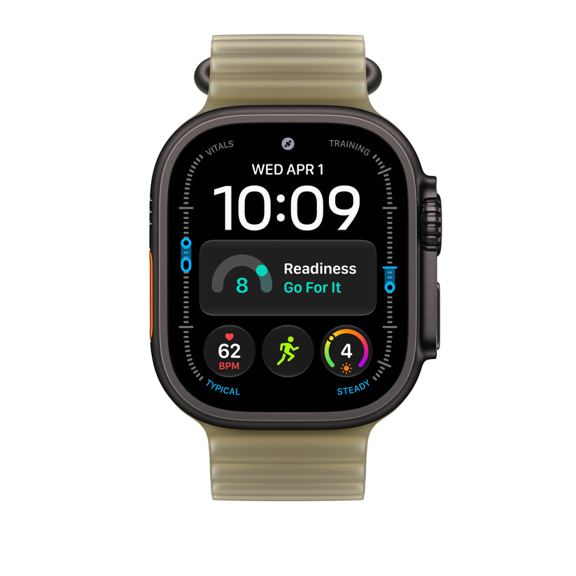 49mm Translucent Kelp Ocean Band - Black Titanium Finish - iSTYLE.si