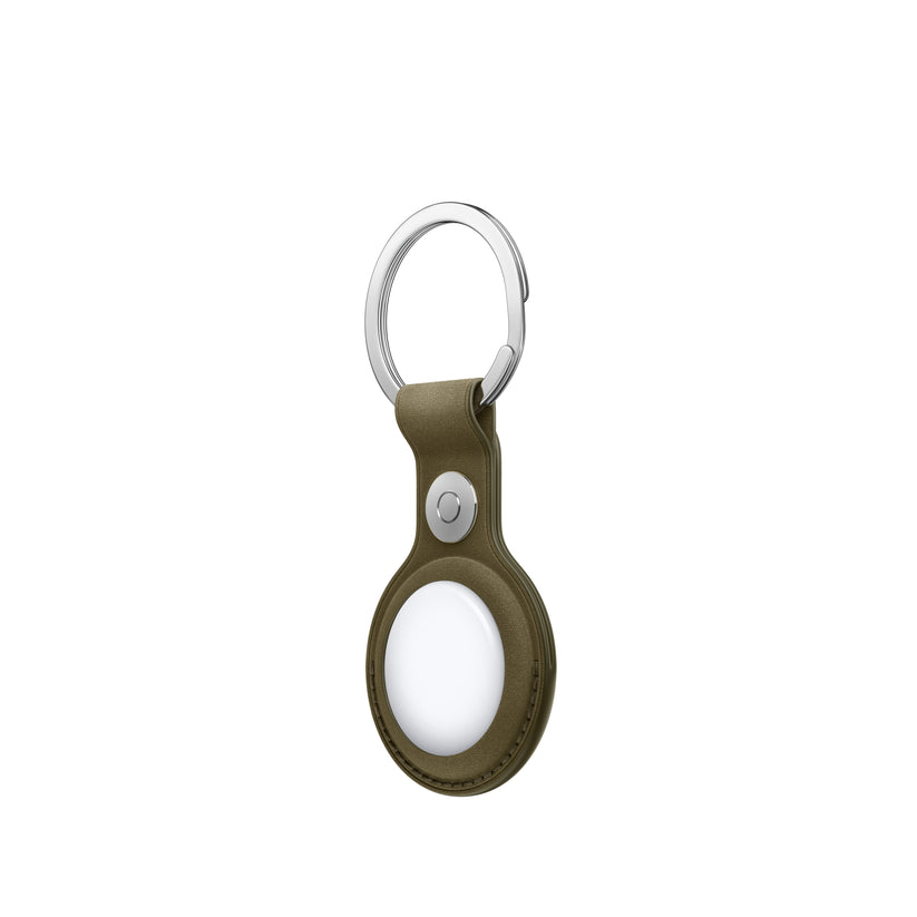 AirTag FineWoven Key Ring - Dark Olive - iSTYLE.si