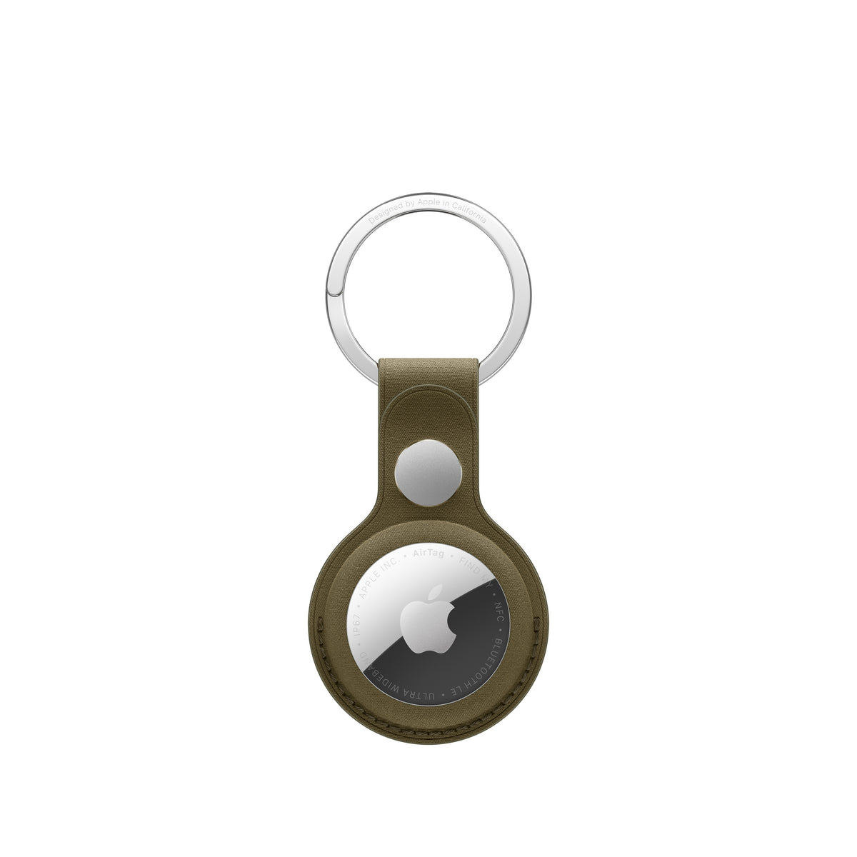 AirTag FineWoven Key Ring - Dark Olive - iSTYLE.si
