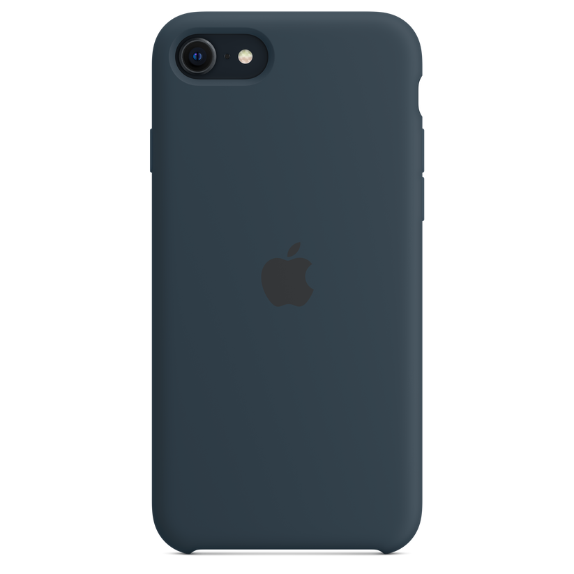 Apple silikonski ovitek z MagSafe za iPhone SE - globinsko modra - iSTYLE SI