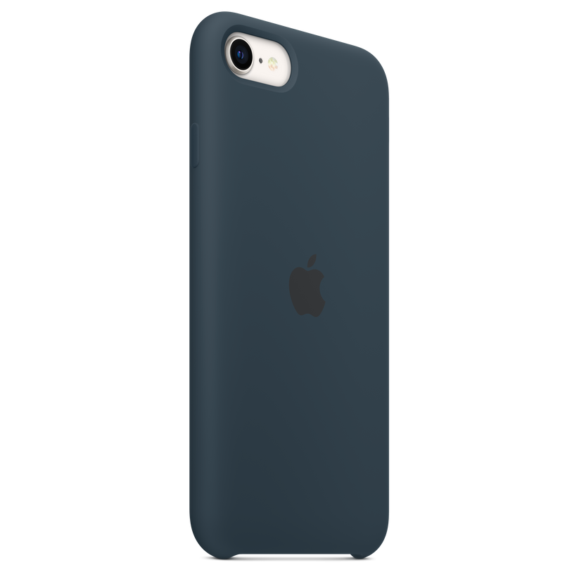 Apple silikonski ovitek z MagSafe za iPhone SE - globinsko modra - iSTYLE SI
