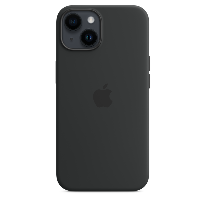 Apple silikonski ovitek z MagSafe za iPhone 14 - polnočna - iSTYLE SI