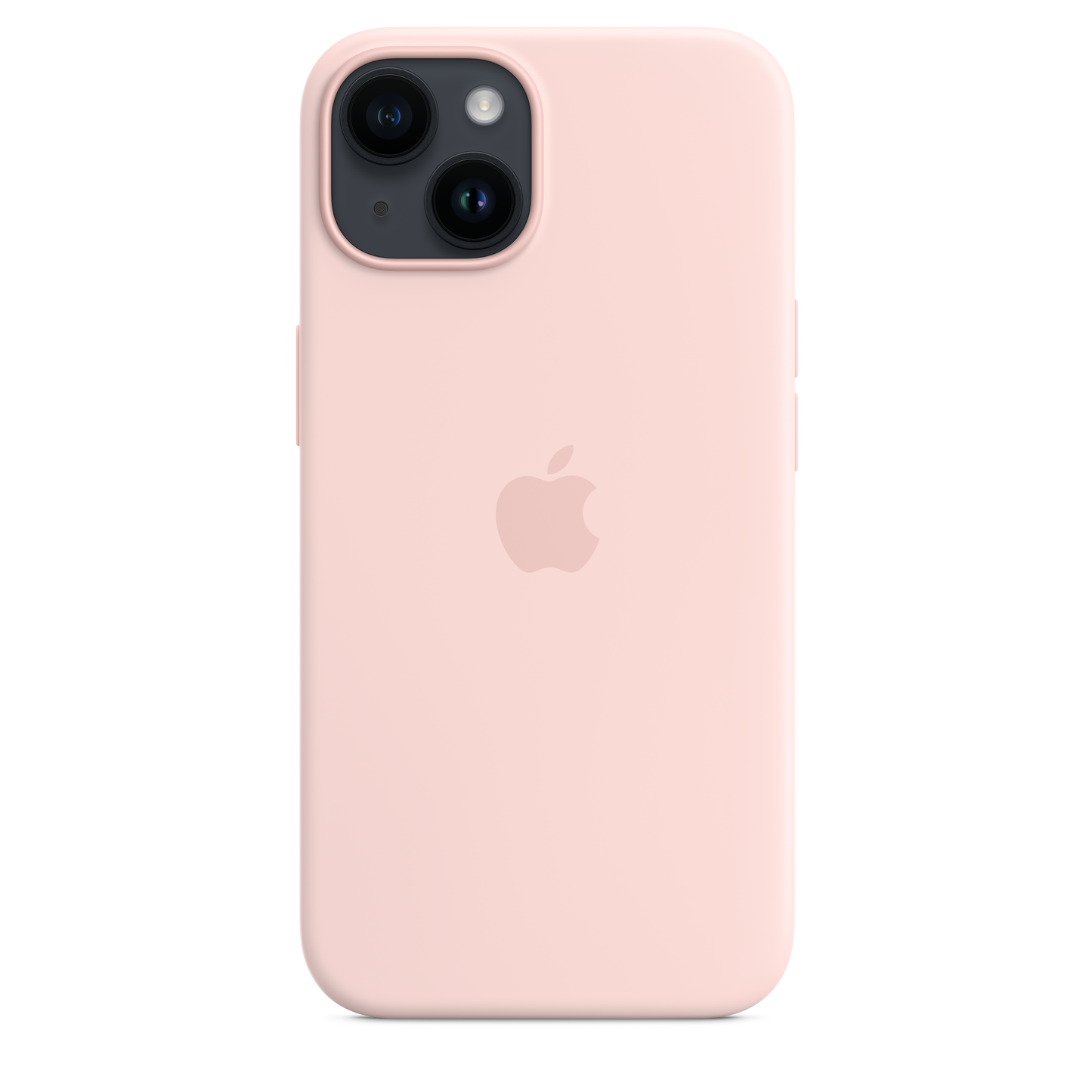 Apple silikonski ovitek z MagSafe za iPhone 14 - kredasto roza - iSTYLE SI