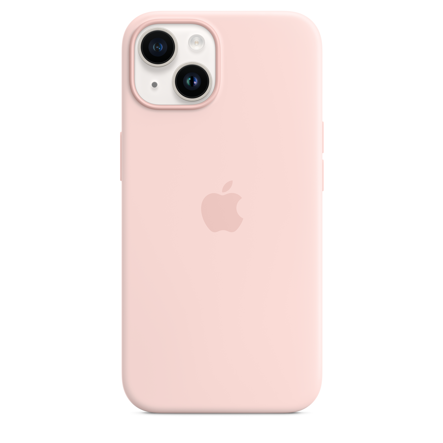 Apple silikonski ovitek z MagSafe za iPhone 14 - kredasto roza - iSTYLE SI