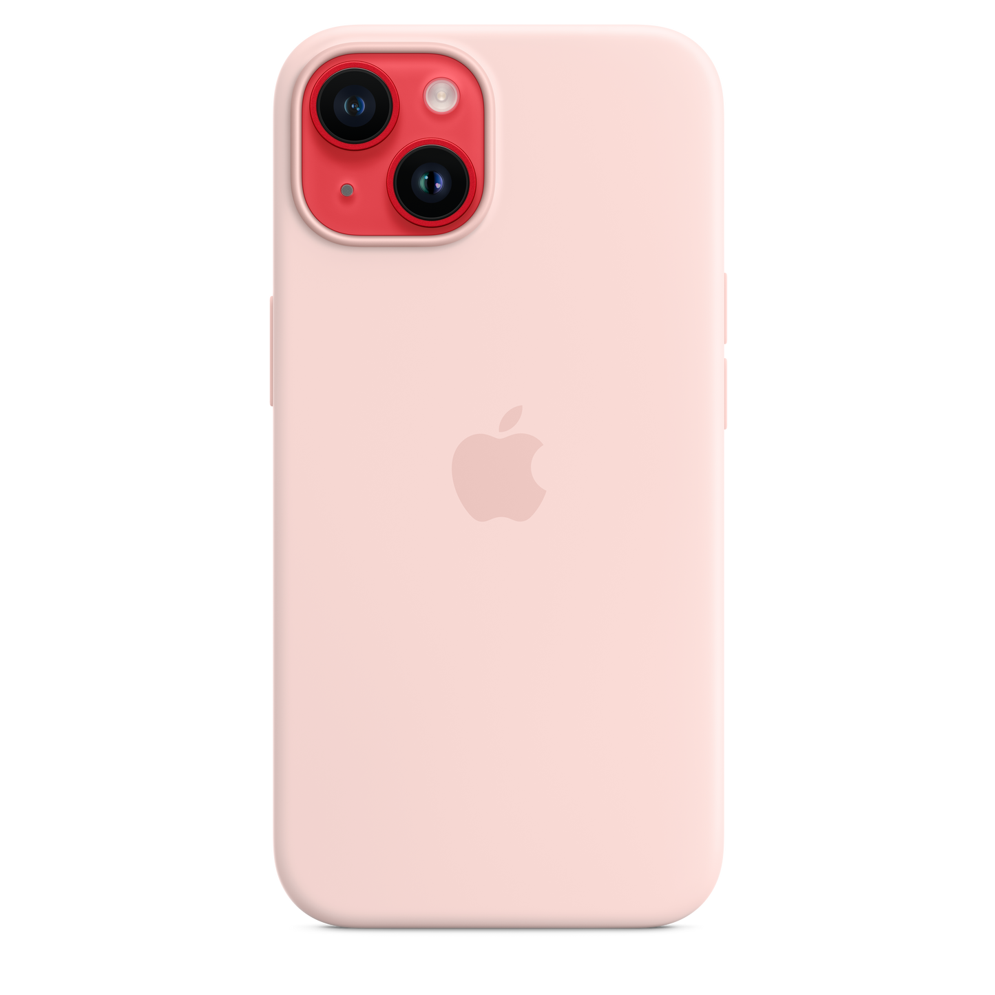 Apple silikonski ovitek z MagSafe za iPhone 14 - kredasto roza - iSTYLE SI