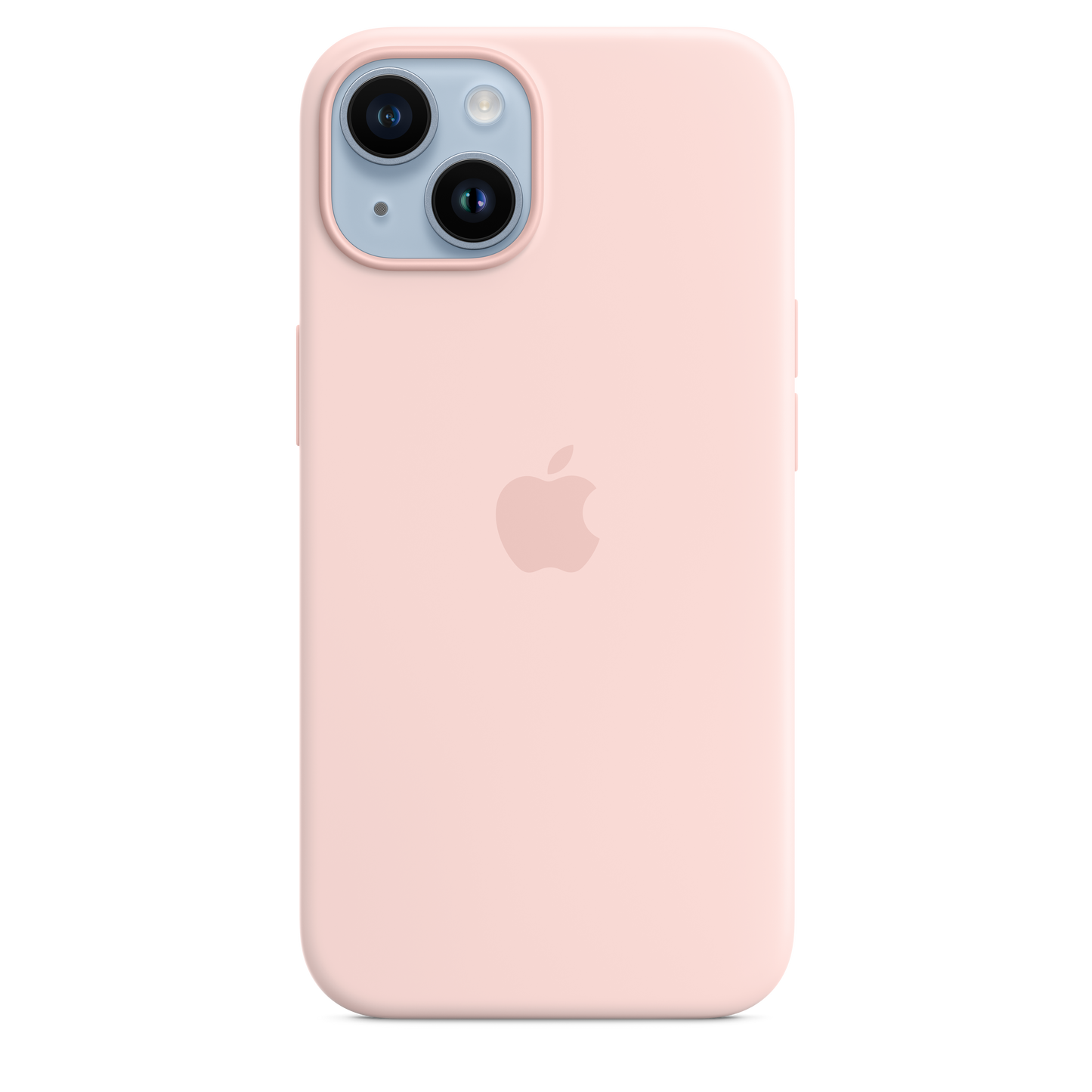 Apple silikonski ovitek z MagSafe za iPhone 14 - kredasto roza - iSTYLE SI
