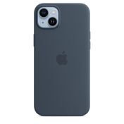 Apple silikonski ovitek z MagSafe za iPhone 14 Plus - nevihtno modra - iSTYLE SI