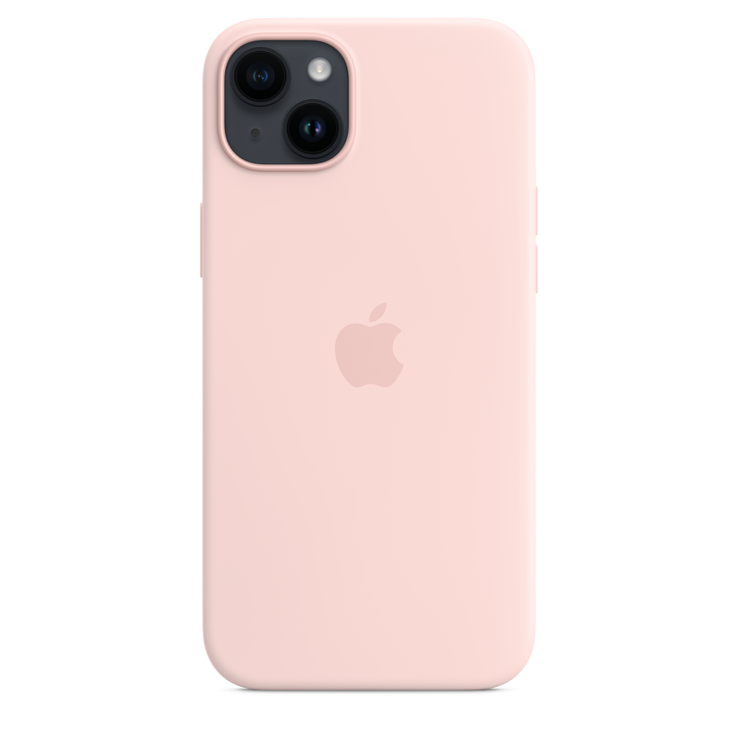 Apple silikonski ovitek z MagSafe za iPhone 14 Plus - kredasto roza - iSTYLE SI
