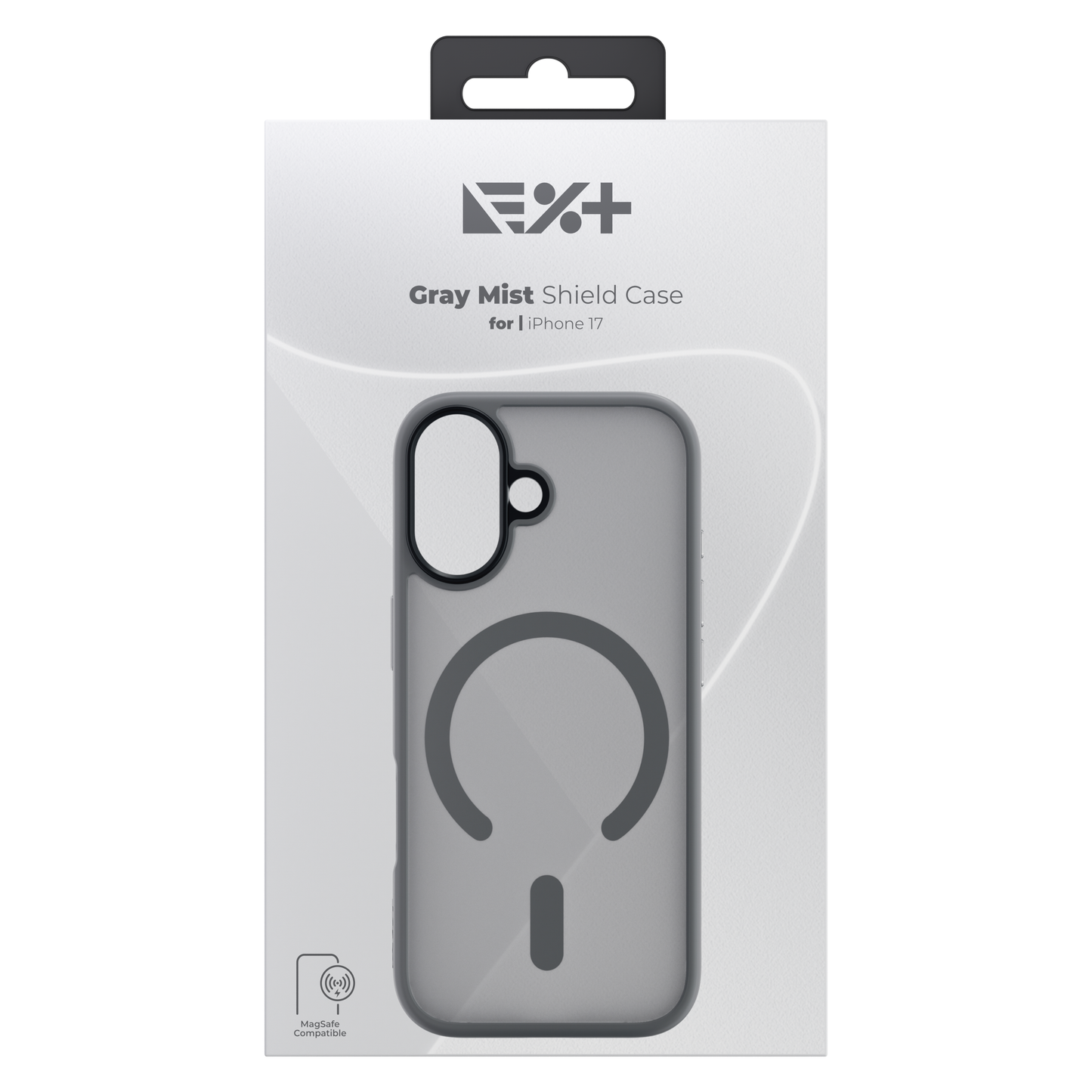 Next One magnetni ovitek Mist Shield za for iPhone 17 - siv
