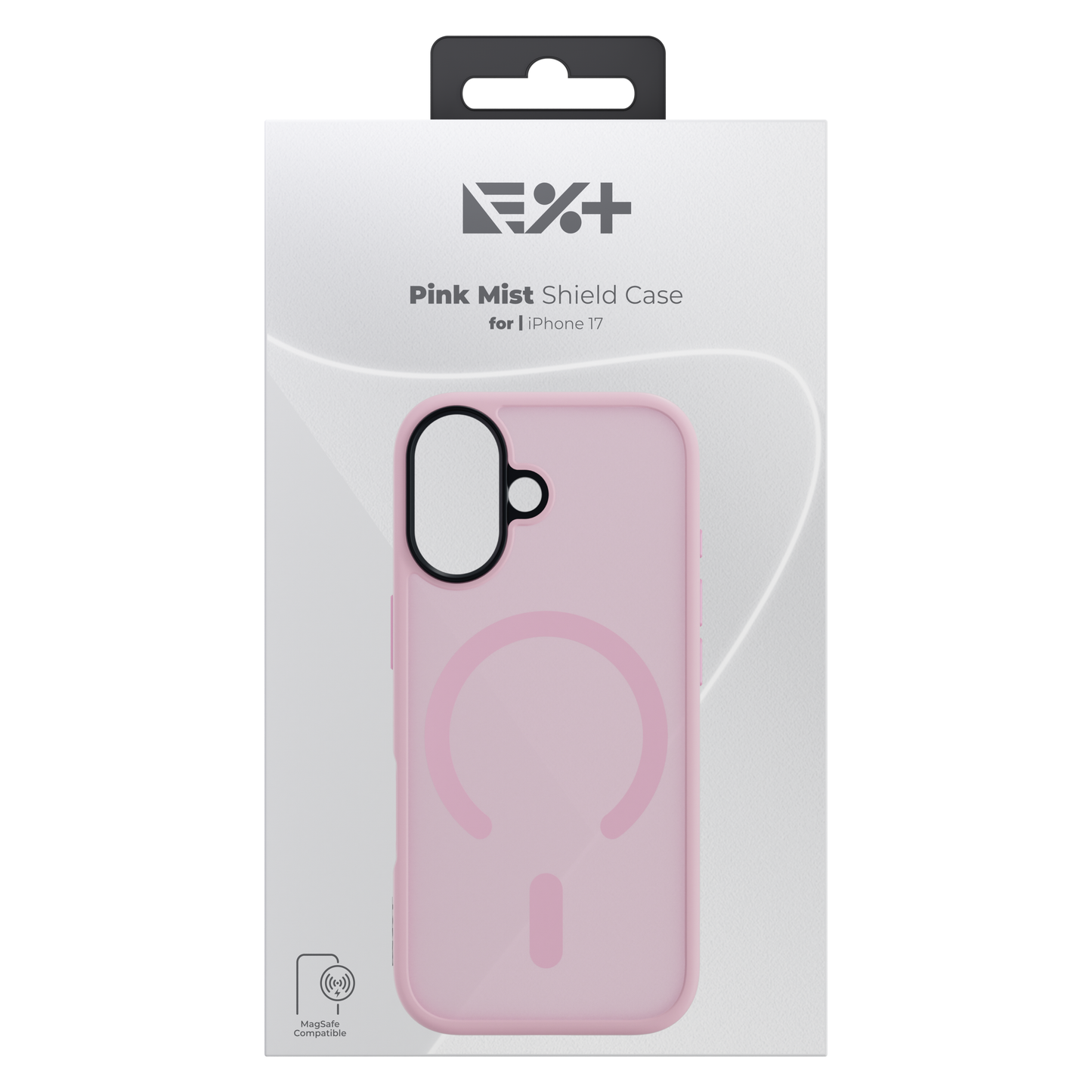 Next One magnetni ovitek Mist Shield za iPhone 17 - roza
