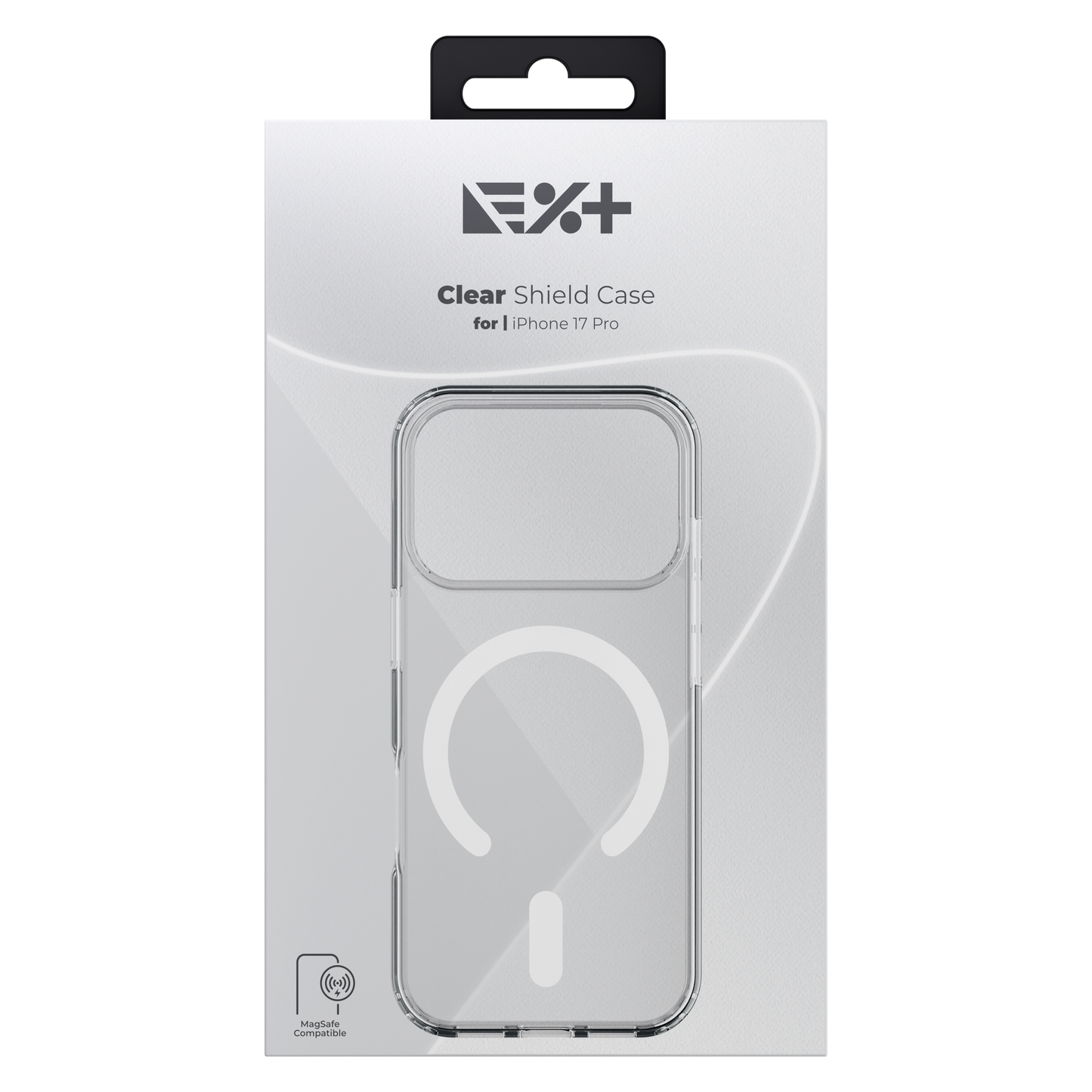 Next One magnetni ovitek Clear Shield za for iPhone 17 Pro - prozoren