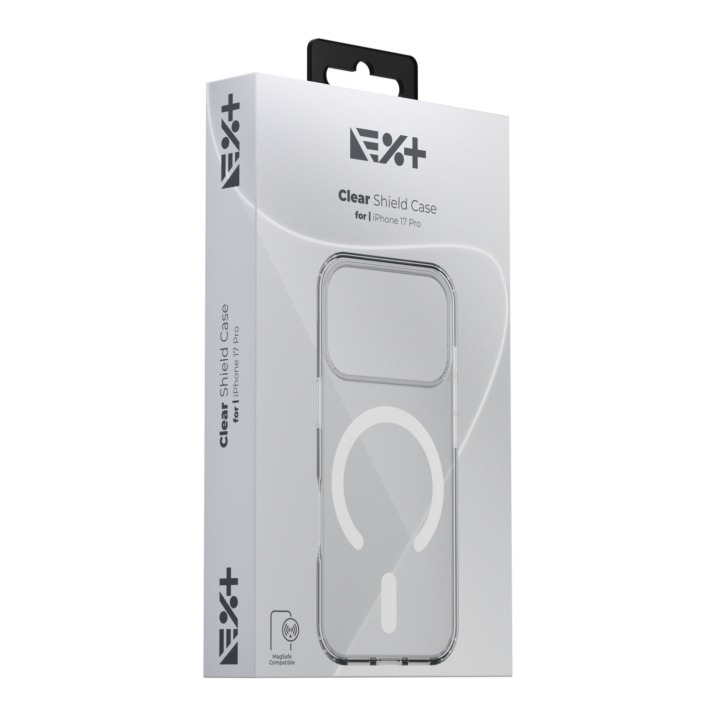 Next One magnetni ovitek Clear Shield za for iPhone 17 Pro - prozoren