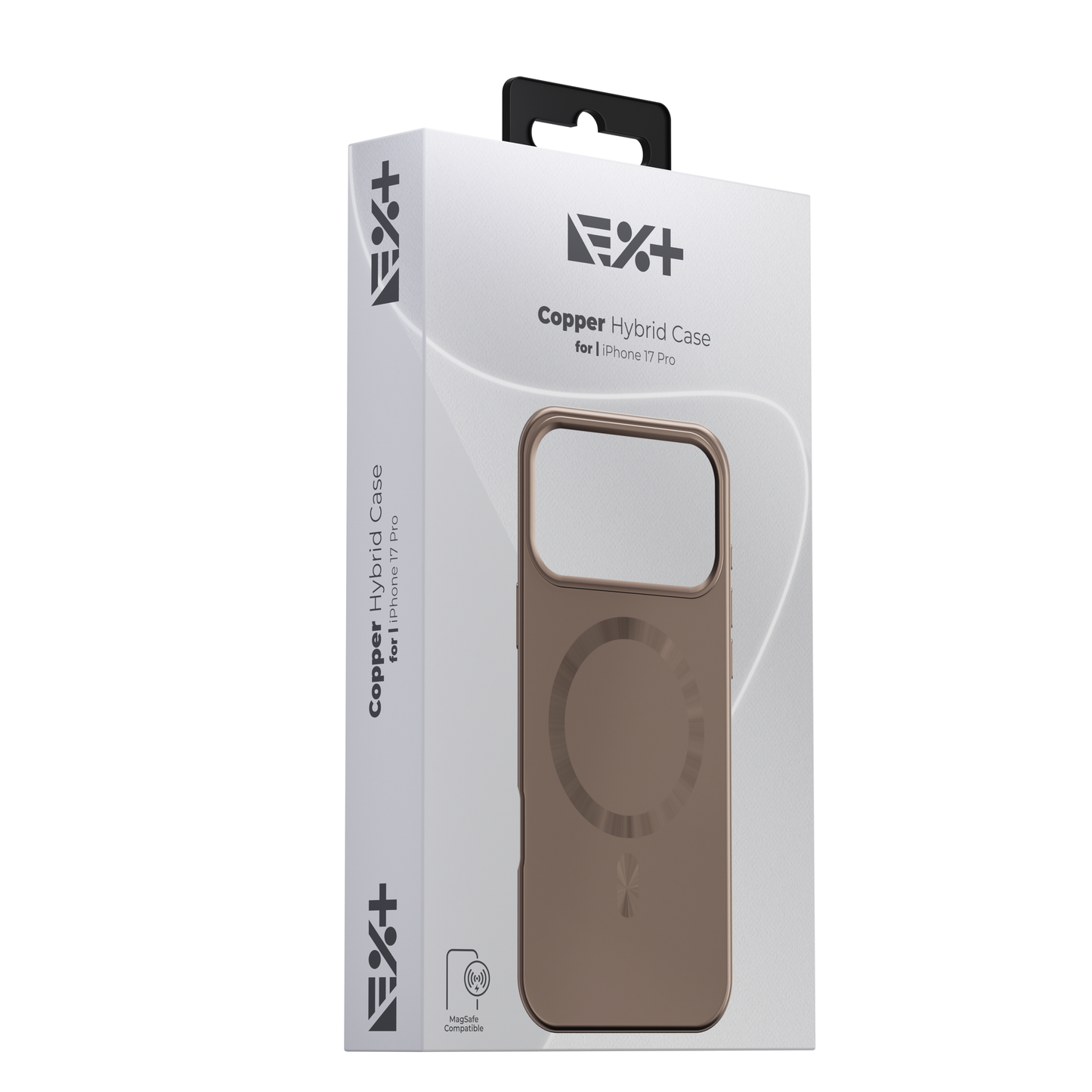 Next One magnetni ovitek Hybrid za for iPhone 17 Pro - bakren