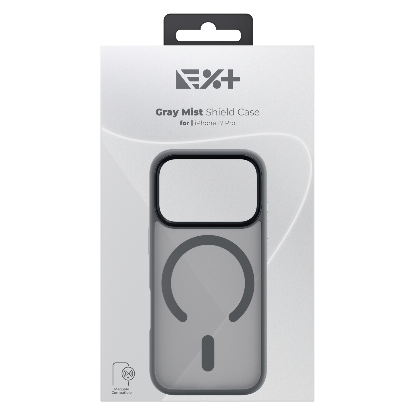 Next One magnetni ovitek Mist Shield za for iPhone 17 Pro - siv