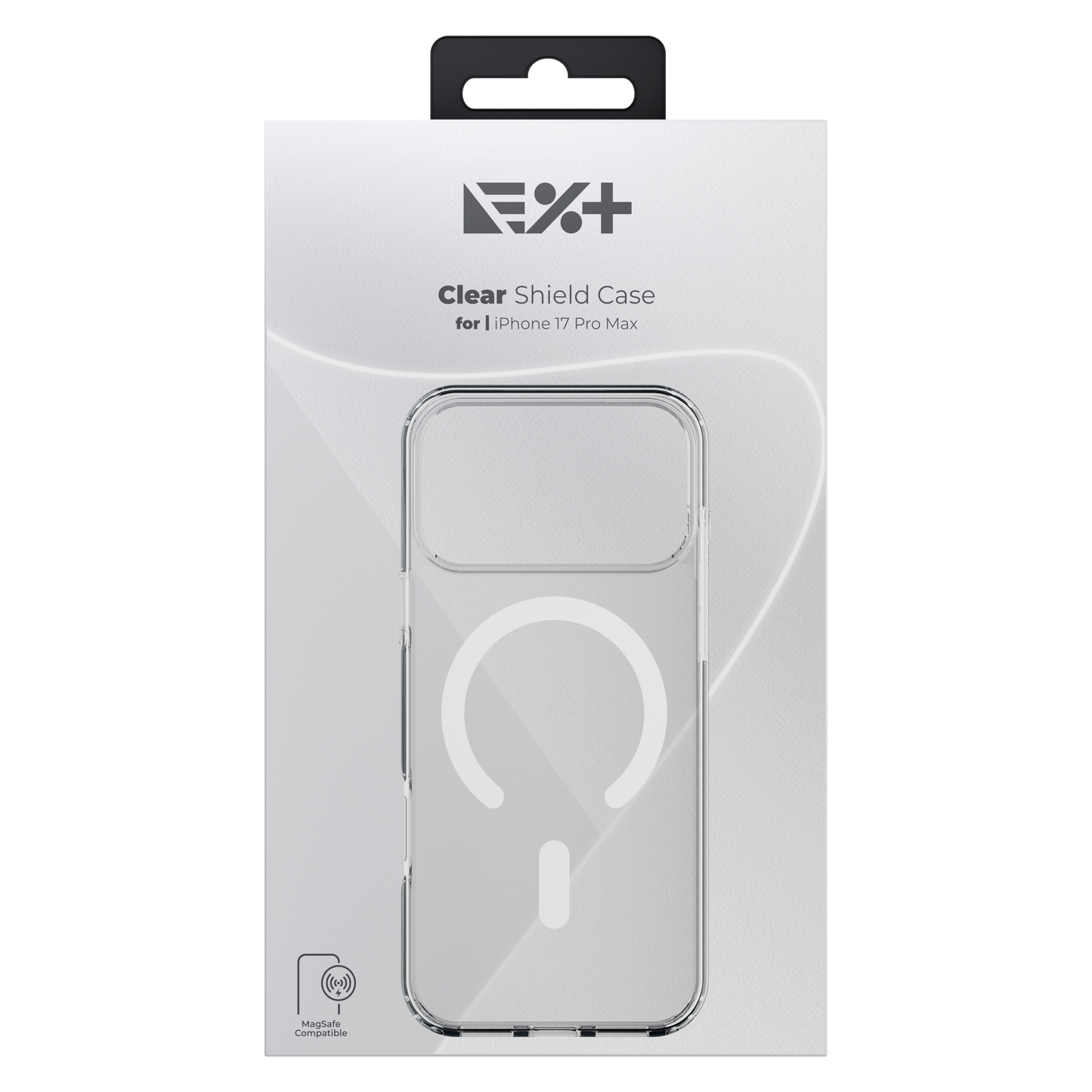 Next One magnetni ovitek Clear Shield za for iPhone 17 Pro Max - prozoren