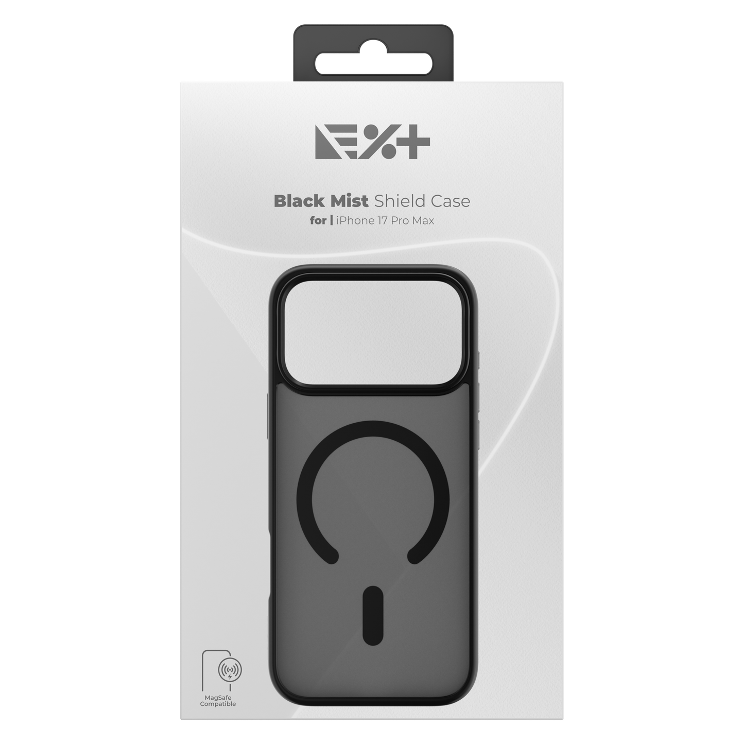 Next One magnetni ovitek Mist Shield za for iPhone 17 Pro Max - črn