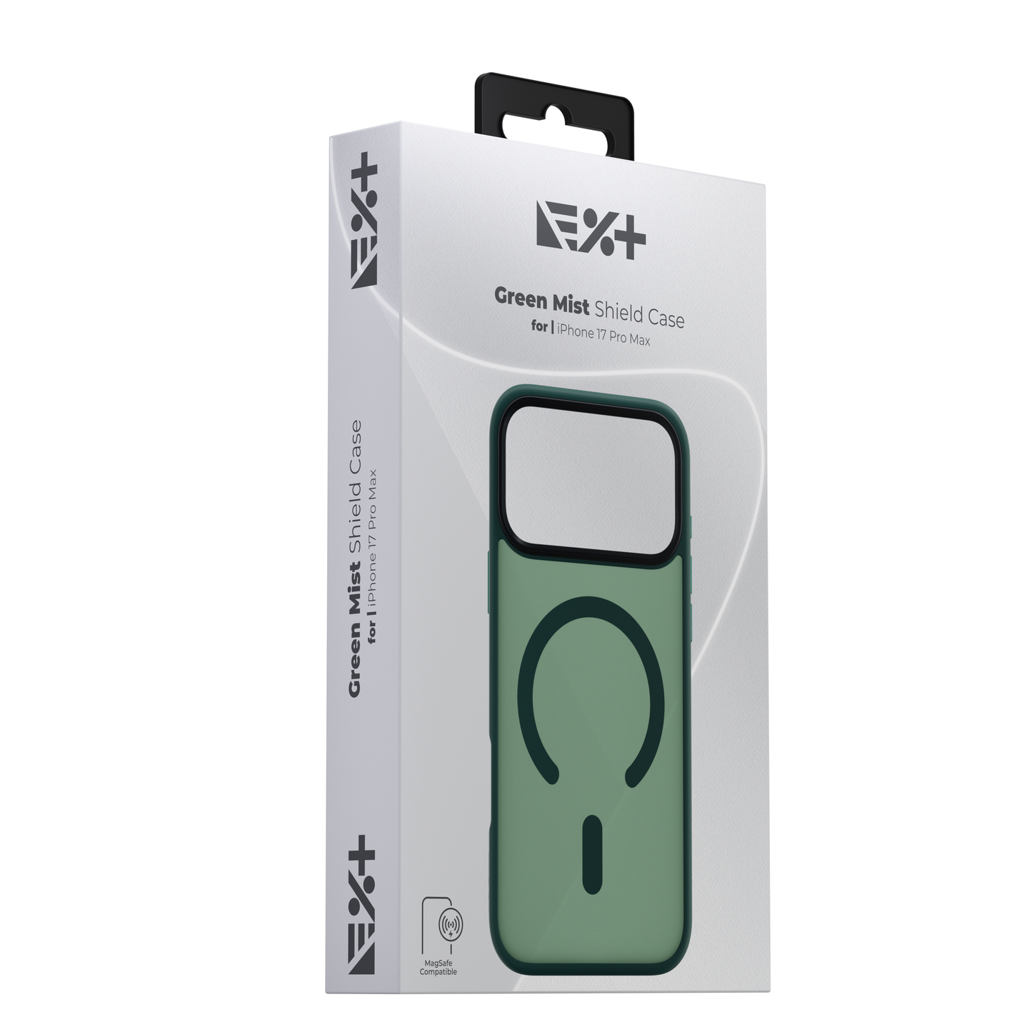 Next One magnetni ovitek Mist Shield za for iPhone 17 Pro Max - zelen