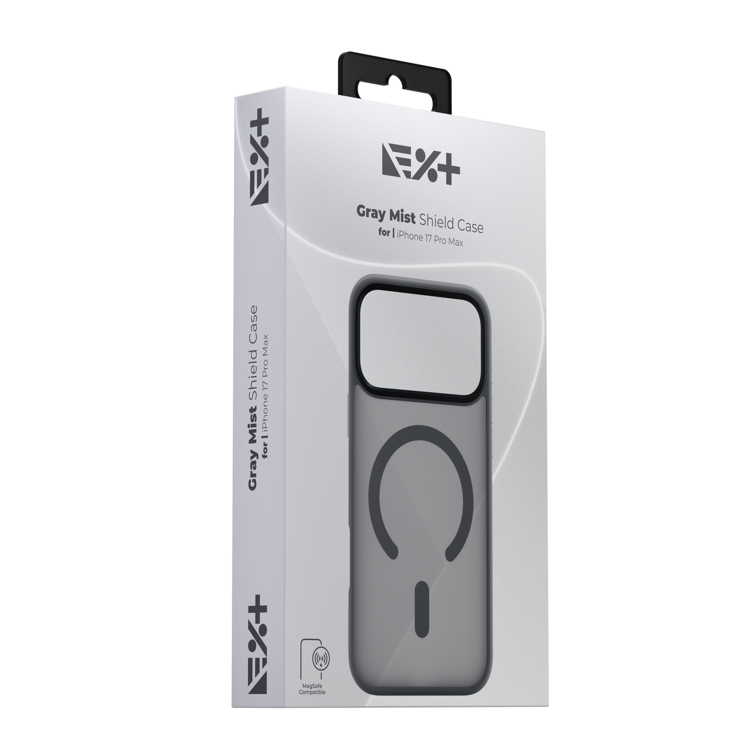 Next One magnetni ovitek Mist Shield za for iPhone 17 Pro Max - siv