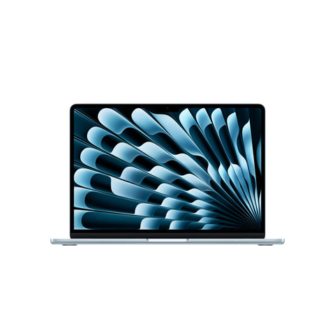 MacBook Air 13 CTO: Čip Apple M5 z 10-jedrno CPE in 10-jedrno GPE, 4 TB SSD, 16 GB RAM, Angleški - Nebeško modra