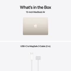 MacBook Air 13 CTO: Čip Apple M5 z 10-jedrno CPE in 10-jedrno GPE, 512 GB SSD, 16 GB RAM, Slovenski - Zvezdnata