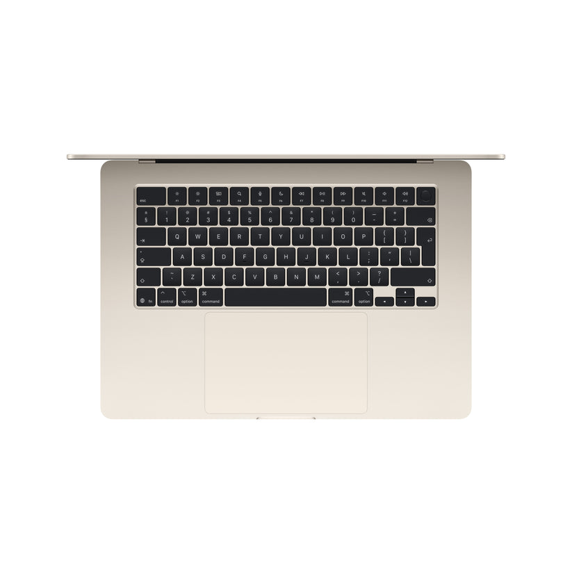 MacBook Air 15 CTO: Čip Apple M5 z 10-jedrno CPE in 10-jedrno GPE, 16 GB RAM, 512 GB SSD, Angleški - Zvezdnata
