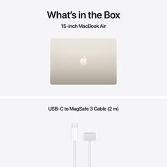 MacBook Air 15 CTO: Čip Apple M5 z 10-jedrno CPE in 10-jedrno GPE, 32 GB RAM, 1 TB SSD, Slovenski - Zvezdnata