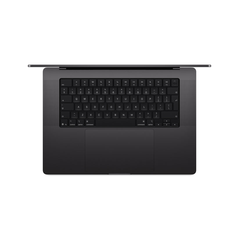 MacBook Pro 16 CTO: Čip M5 Max z 18-jedrno CPE in 40-jedrno GPE, 128 GB RAM, 2 TB SSD, Slovenska (QWERTZ) - Vesoljno črna