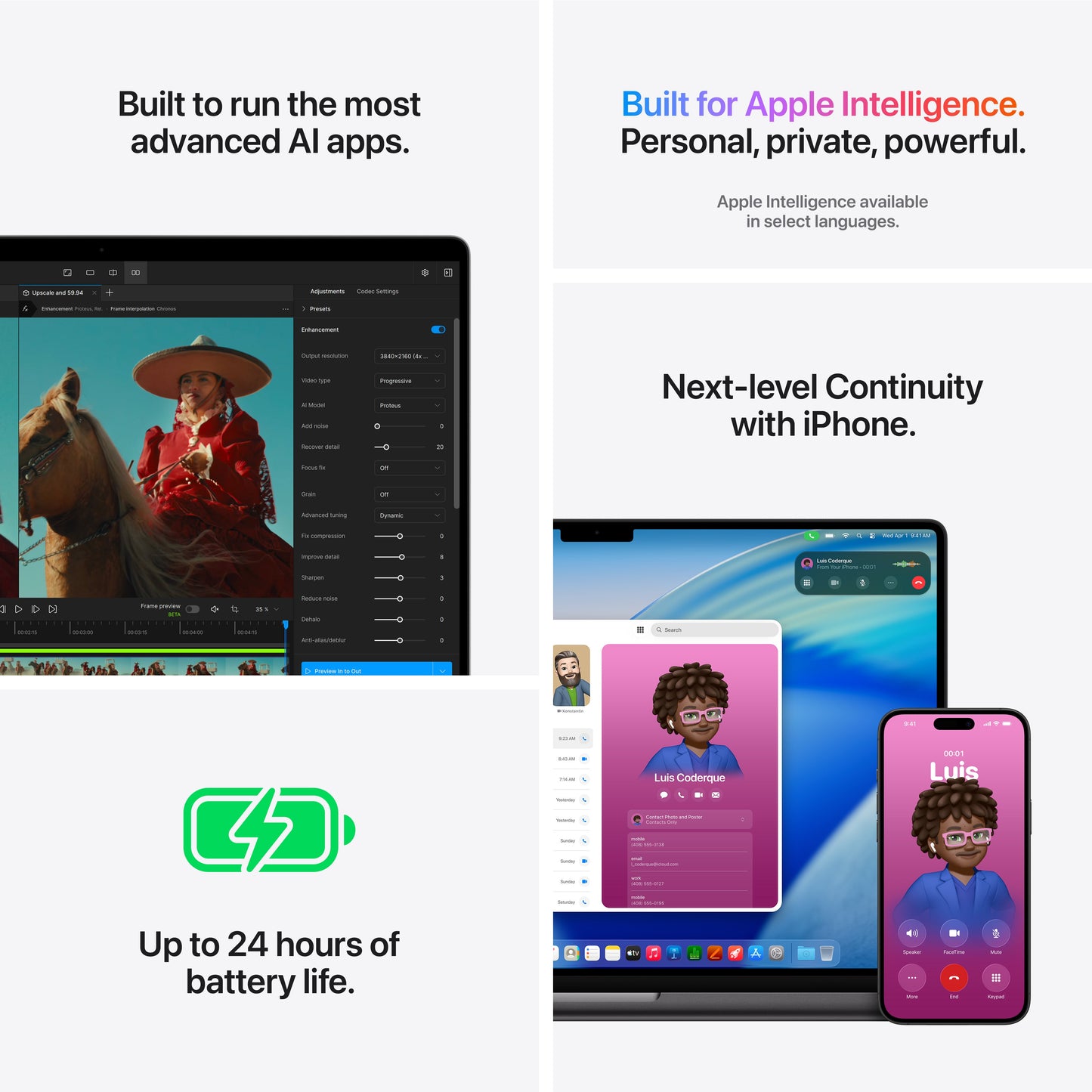 Odprta embalaža - MacBook Pro 16: M5 Pro 18C CPU, 20C GPU, 64GB, 1TB SSD, Nanotekstura, International English - Vesoljno črn - iSTYLE.si