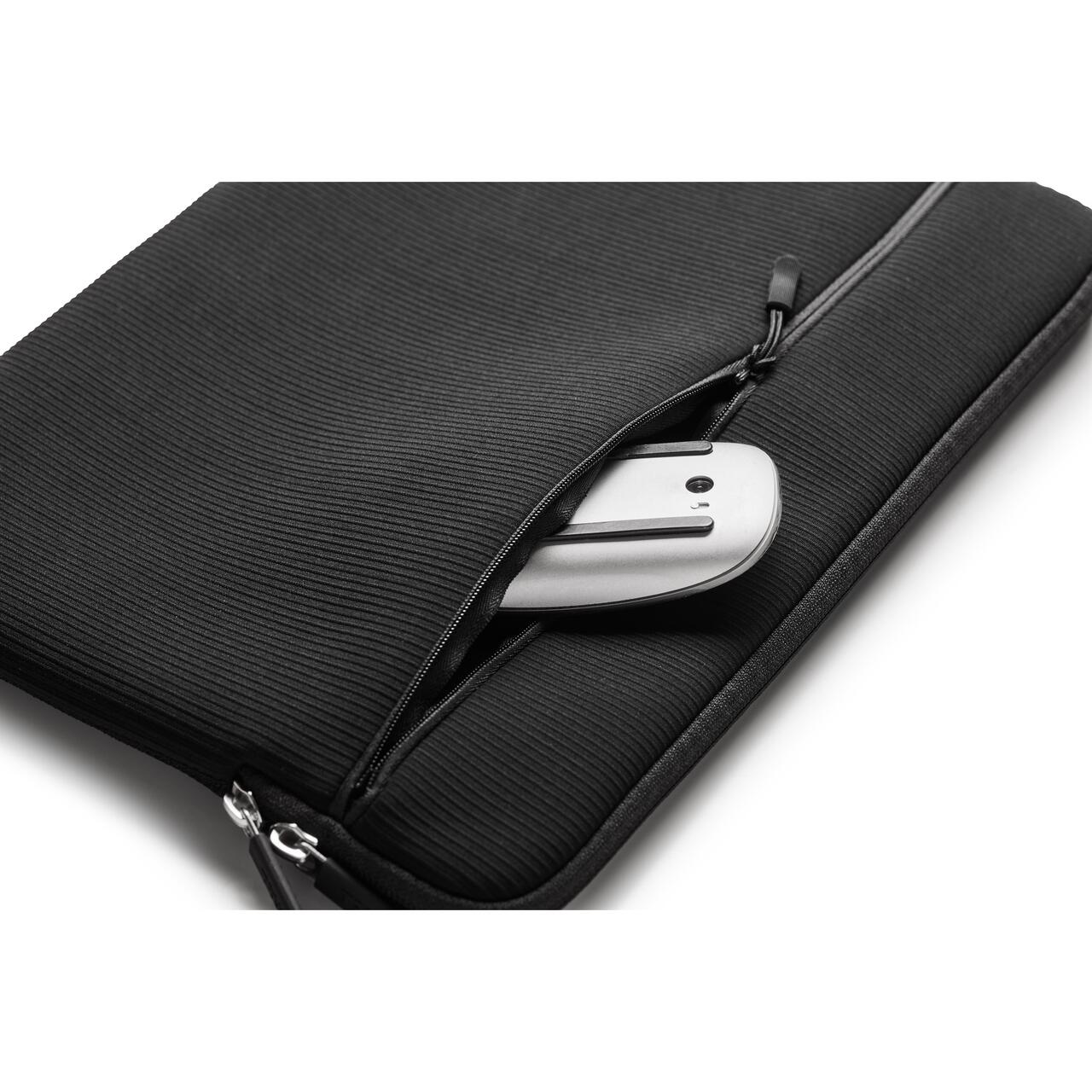 TRUNK tekstilni ovitek z žepom za MacBook 14 - črna