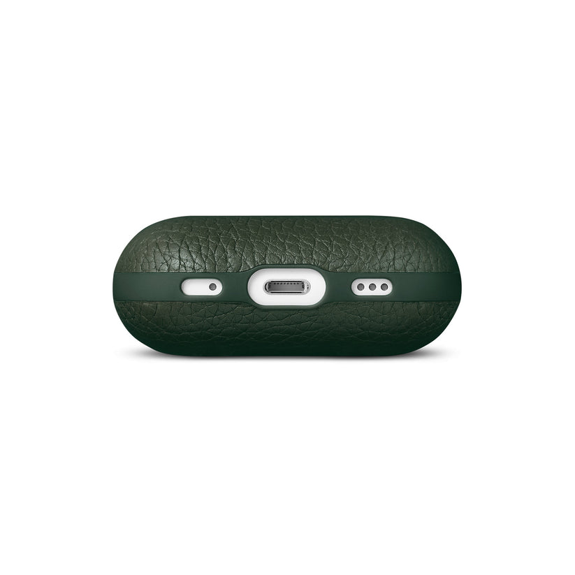 Woolnut usnjeni ovitek za AirPods Pro 2 - zelena - iSTYLE SI
