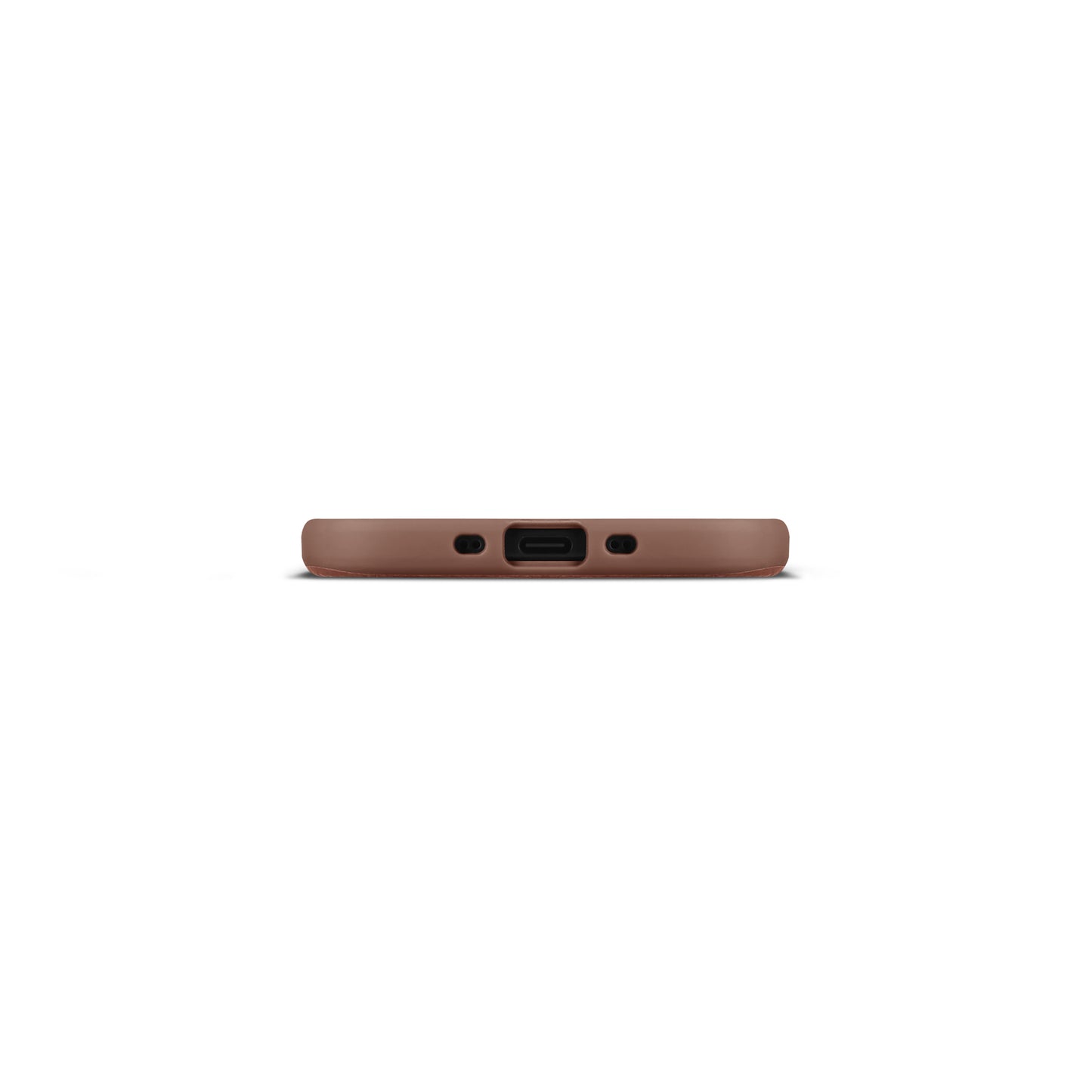 Woolnut usnjen magnetni ovitek za iPhone 17 Air - konjak