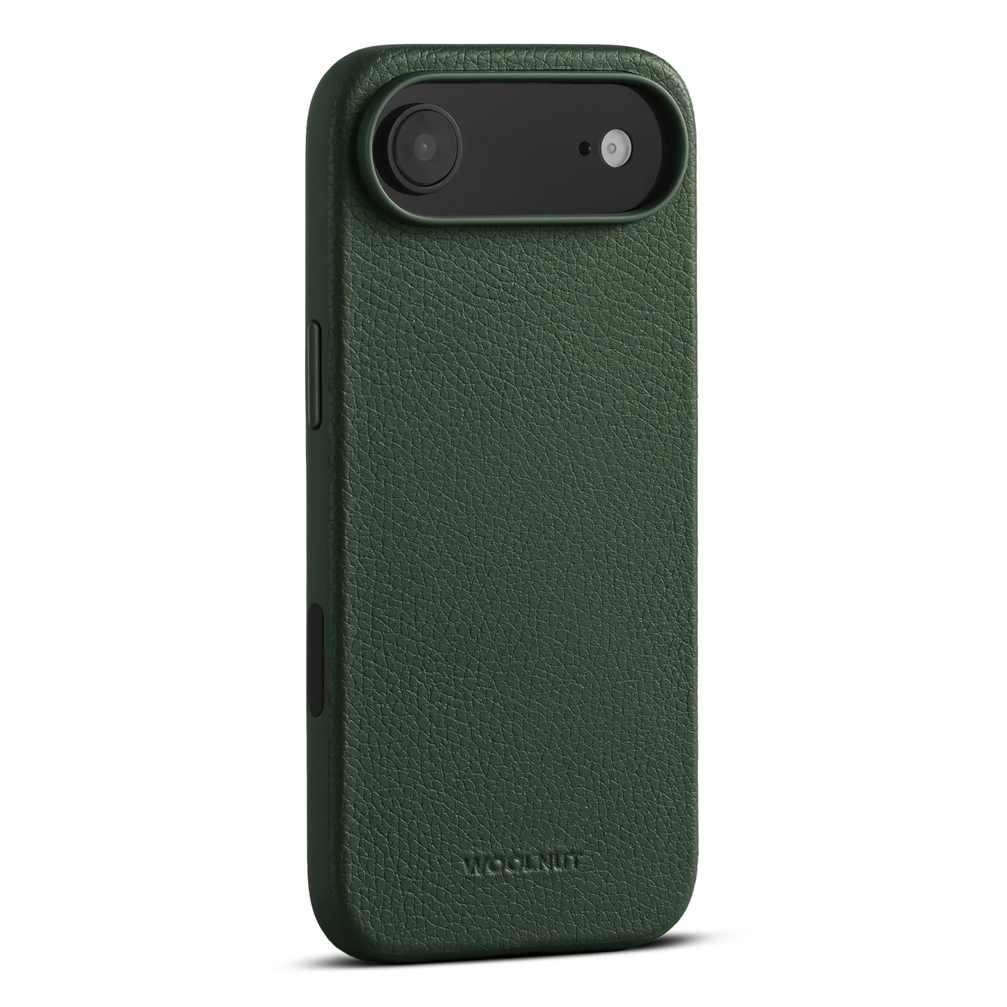Woolnut usnjen magnetni ovitek za iPhone 17 Air - zelen