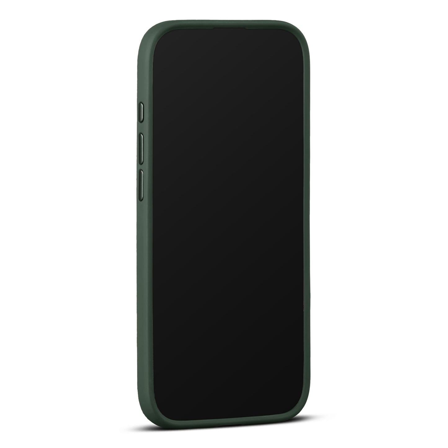Woolnut usnjen magnetni ovitek za iPhone 17 Air - zelen