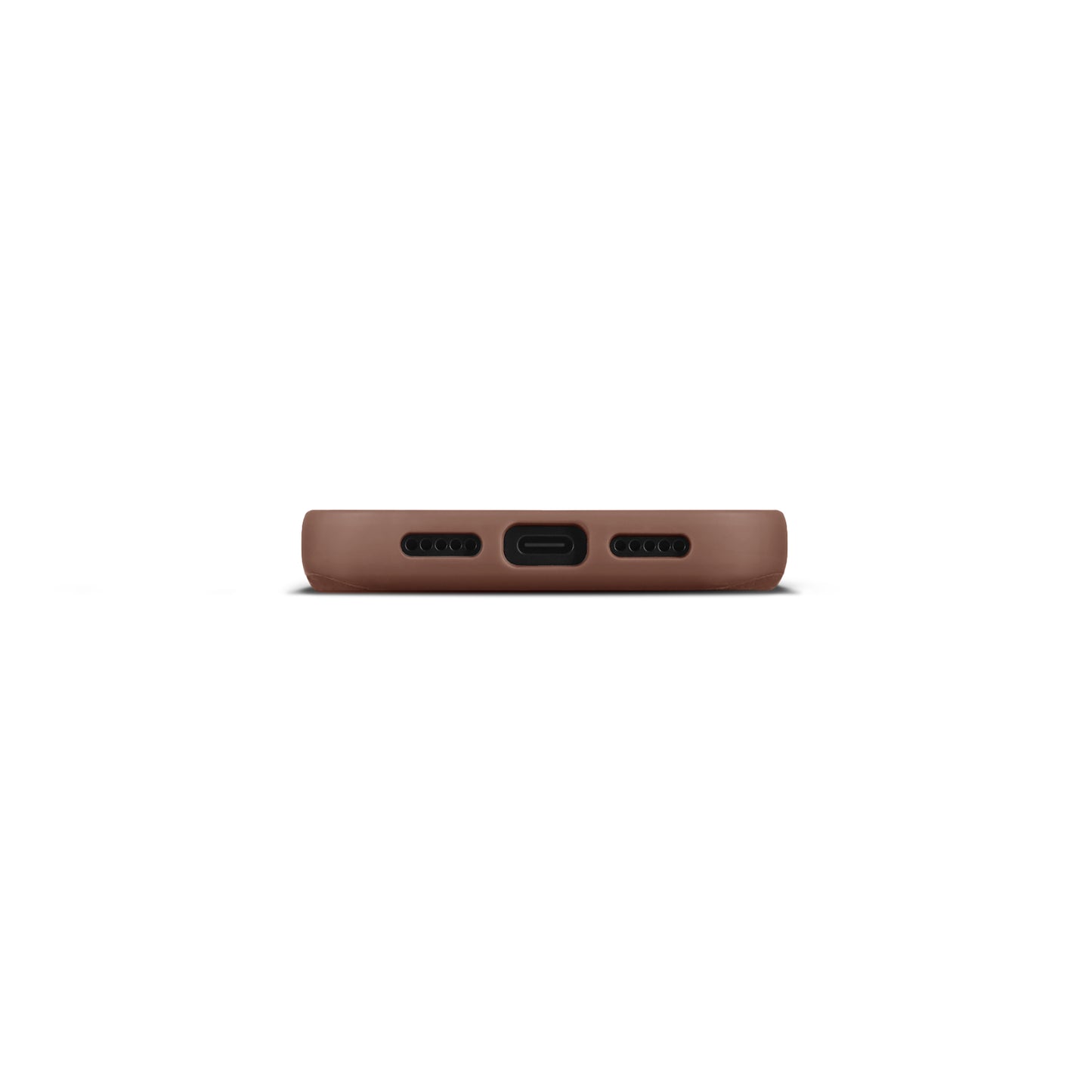 Woolnut usnjen magnetni ovitek za iPhone 17 Pro - konjak
