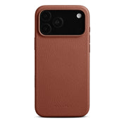 Woolnut usnjen magnetni ovitek za iPhone 17 Pro Max - konjak