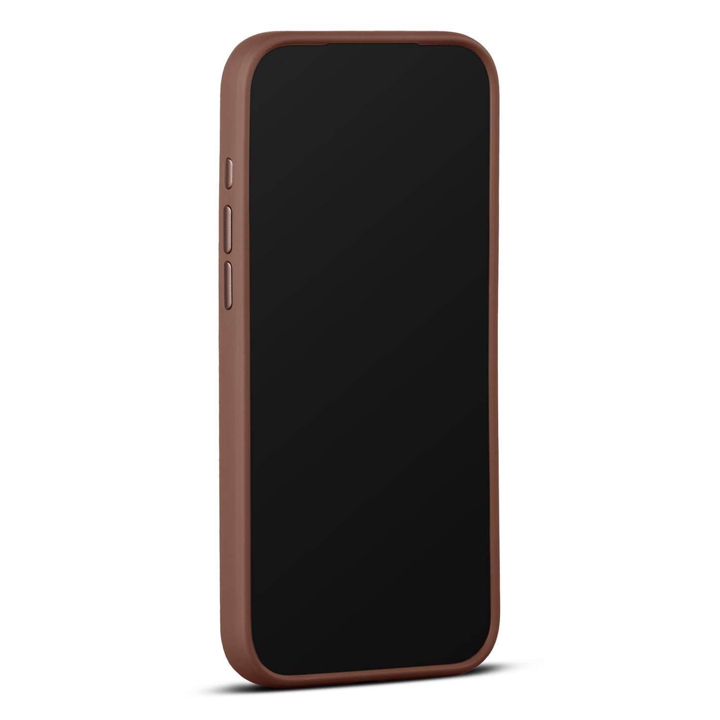 Woolnut usnjen magnetni ovitek za iPhone 17 Pro Max - konjak