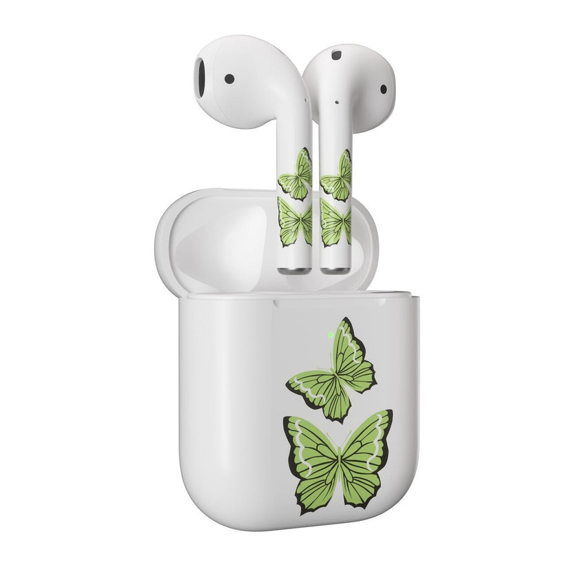 Next One ArtSkin nalepka za Airpods 1. in 2. generacija - svetleči metulj - iSTYLE SI