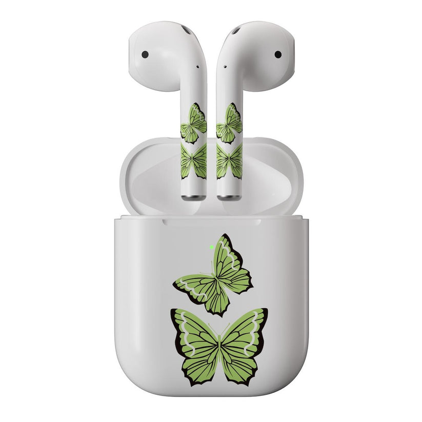 Next One ArtSkin nalepka za Airpods 1. in 2. generacija - svetleči metulj - iSTYLE SI