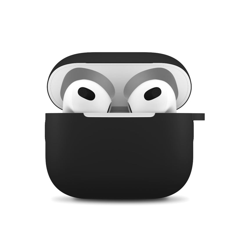 NEXT AIRPODS 3 SILICONE CASE BLACK - iSTYLE SI