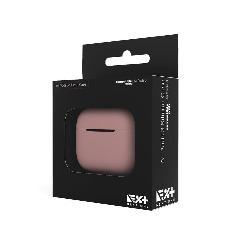Next One silikonski ovitek za AirPods 3 - Roza - iSTYLE SI