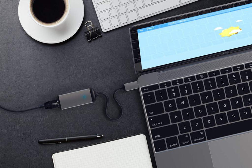 SATECHI USB-C to Gigabit Ethernet adapter - Space Gray - iSTYLE SI