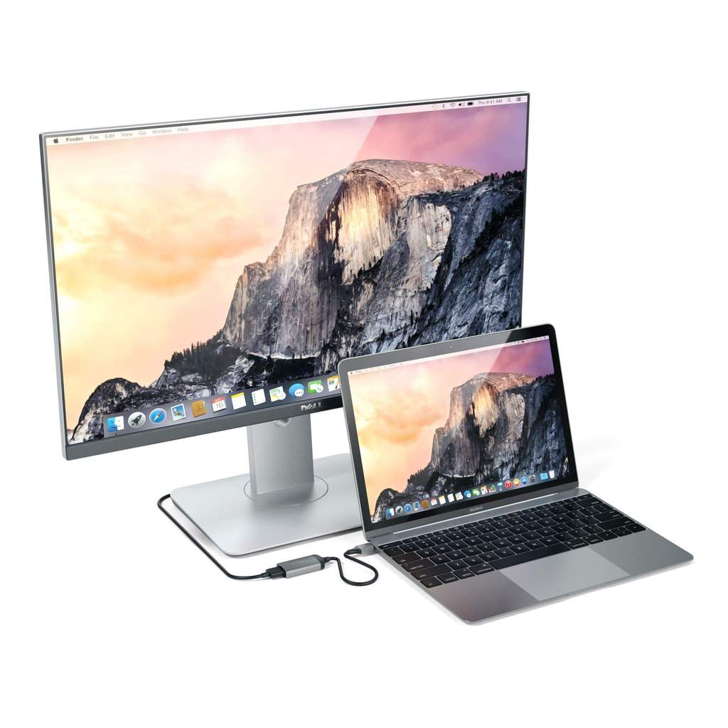 Satechi USB-C na 4K HDMI ADAPTER - vesoljno siva - iSTYLE SI