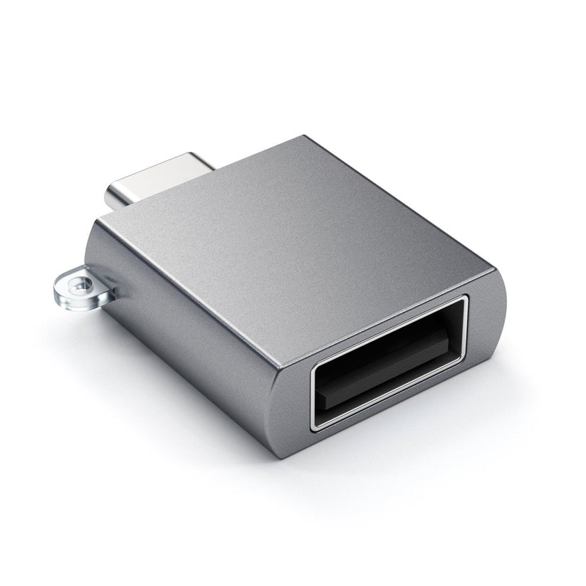 SATECHI USB-C to USB-A adapter - Space Gray - iSTYLE SI