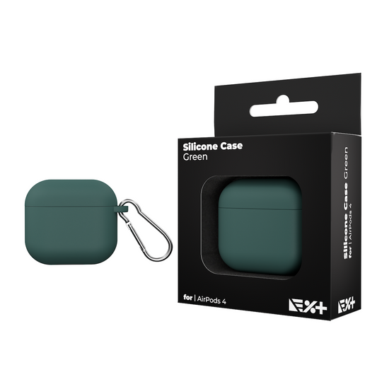 Next One silikonski ovitek za škatlico Airpods 4 - zelena - iSTYLE SI